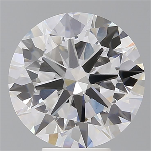 Picture of Lab Grown Diamond 6.07 Carats, Round with Excellent Cut, E Color, VS1 Clarity and Certified by IGI