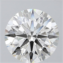 Lab Grown Diamond 5.22 Carats, Round with Ideal Cut, H Color, VS1 Clarity and Certified by IGI