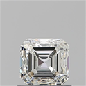 Diamante Natural 0.90 quilates, Asscher , Color I, claridad VVS1 y certificado GIA