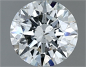 Natural Diamond 0.80 Carats, Round with Excellent Cut, F Color, SI2 Clarity and Certified by GIA