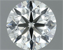Natural Diamond 0.71 Carats, Round with Very Good Cut, L Color, VS2 Clarity and Certified by GIA