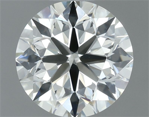 Picture of Natural Diamond 0.71 Carats, Round with Very Good Cut, L Color, VS2 Clarity and Certified by GIA