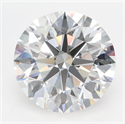 Del inventario de diamantes de laboratorio, 4.08 quilates, Redondo , Color D, claridad IF y certificado IGI