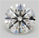 Del inventario de diamantes de laboratorio, 2.06 quilates, Redondo , Color D, claridad VVS2 y certificado IGI