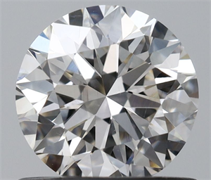 Picture of Natural Diamond 0.70 Carats, Round with Excellent Cut, H Color, VS2 Clarity and Certified by IGI