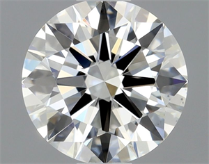 Foto Diamante Natural 0.52 quilates, Redondo , Color H, claridad VS2 y certificado GIA de