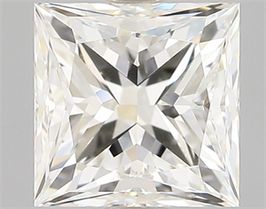 Picture of Natural Diamond 1.51 Carats, Princess with  Cut, I Color, VVS2 Clarity and Certified by GIA