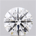 Del inventario de diamantes de laboratorio, 4.06 quilates, Redondo , Color D, claridad IF y certificado IGI