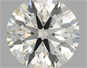 Diamante Natural 0.90 quilates, Redondo , Color J, claridad VVS2 y certificado GIA