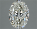 Natural Diamond 2.51 Carats, Oval with  Cut, H Color, VVS2 Clarity and Certified by IGI