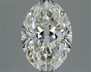 Picture of Natural Diamond 2.51 Carats, Oval with  Cut, H Color, VVS2 Clarity and Certified by IGI