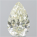 Diamante Natural 3.51 quilates, De pera , Color K, claridad IF y certificado IGI