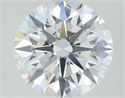 Lab Grown Diamond 1.03 Carats, Round with Ideal Cut, D Color, VVS1 Clarity and Certified by IGI
