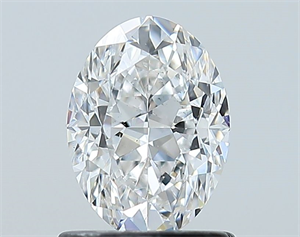 Picture of Natural Diamond 0.90 Carats, Oval with  Cut, E Color, VS2 Clarity and Certified by GIA