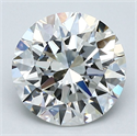 Natural Diamond 2.24 Carats, Round with Excellent Cut, I Color, VS1 Clarity and Certified by GIA