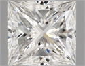 Natural Diamond 0.60 Carats, Princess with  Cut, F Color, VVS1 Clarity and Certified by GIA
