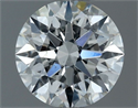 Natural Diamond 0.50 Carats, Round with Excellent Cut, F Color, SI2 Clarity and Certified by GIA