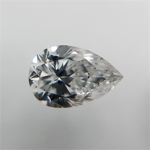 Foto Diamante Natural 0.19 quilates, De pera , Color E, claridad SI2 y certificado GIA de