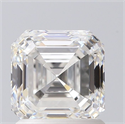 Natural Diamond 1.51 Carats, Asscher with  Cut, F Color, VVS2 Clarity and Certified by GIA