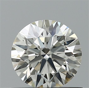 Foto Diamante Natural 0.51 quilates, Redondo , Color H, claridad IF y certificado IGI de