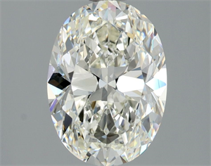 Picture of Natural Diamond 1.72 Carats, Oval with  Cut, H Color, VVS1 Clarity and Certified by GIA