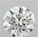Diamante Natural 3.01 quilates, Redondo , Color J, claridad SI1 y certificado GIA