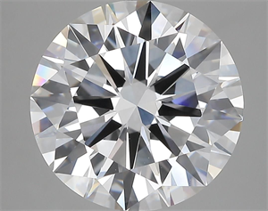 Picture of Lab Grown Diamond 6.78 Carats, Round with Excellent Cut, E Color, VVS2 Clarity and Certified by IGI