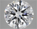 Lab Grown Diamond 6.78 Carats, Round with Excellent Cut, E Color, VVS2 Clarity and Certified by IGI