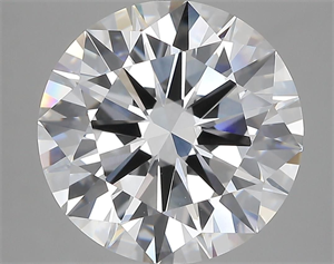 Picture of Lab Grown Diamond 6.78 Carats, Round with Excellent Cut, E Color, VVS2 Clarity and Certified by IGI