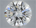 Lab Grown Diamond 1.05 Carats, Round with Excellent Cut, E Color, VVS2 Clarity and Certified by IGI