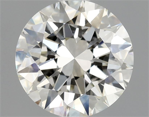 Picture of Natural Diamond 1.01 Carats, Round with Excellent Cut, I Color, VS1 Clarity and Certified by GIA