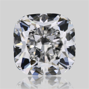 Foto Diamante Natural 0.51 quilates, Del cojín , Color D, claridad VVS1 y certificado GIA de