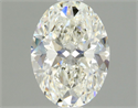 Natural Diamond 0.71 Carats, Oval with  Cut, H Color, VS1 Clarity and Certified by GIA