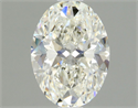 Natural Diamond 0.71 Carats, Oval with  Cut, H Color, VS1 Clarity and Certified by GIA