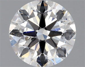 Picture of Natural Diamond 1.23 Carats, Round with Excellent Cut, G Color, SI2 Clarity and Certified by GIA