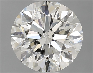 Picture of Natural Diamond 1.00 Carats, Round with Excellent Cut, I Color, SI2 Clarity and Certified by GIA