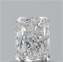 Diamante Natural 0.52 quilates, Radiante , Color H, claridad VS1 y certificado GIA