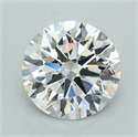 Del inventario de diamantes de laboratorio, 2.50 quilates, Redondo , Color D, claridad VVS1 y certificado IGI