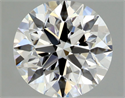 Natural Diamond 1.23 Carats, Round with Excellent Cut, F Color, VVS2 Clarity and Certified by GIA
