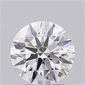 Lab Grown Diamond 1.92 Carats, Round with Ideal Cut, D Color, IF Clarity and Certified by IGI