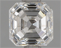Natural Diamond 1.00 Carats, Asscher with  Cut, E Color, SI2 Clarity and Certified by IGI