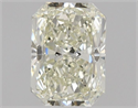 Natural Diamond 0.40 Carats, Radiant with  Cut, L Color, VS1 Clarity and Certified by GIA
