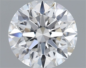 Picture of Lab Grown Diamond 1.05 Carats, Round with Ideal Cut, D Color, VVS2 Clarity and Certified by IGI