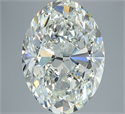 Diamante Natural 5.01 quilates, Ovalado , Color J, claridad VS2 y certificado GIA