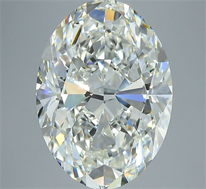 Foto Diamante Natural 5.01 quilates, Ovalado , Color J, claridad VS2 y certificado GIA de