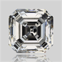 Natural Diamond 1.01 Carats, Asscher with  Cut, H Color, VVS1 Clarity and Certified by GIA