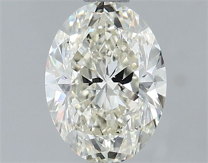 Foto Diamante Natural 1.00 quilates, Ovalado , Color J, claridad SI1 y certificado IGI de