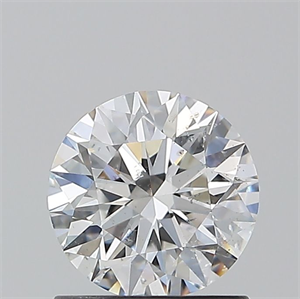 Picture of Natural Diamond 1.00 Carats, Round with Excellent Cut, E Color, SI2 Clarity and Certified by GIA