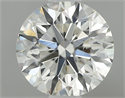 Diamante Natural 0.70 quilates, Redondo , Color K, claridad SI1 y certificado GIA