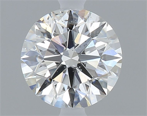 Picture of Natural Diamond 0.50 Carats, Round with Excellent Cut, F Color, SI1 Clarity and Certified by GIA